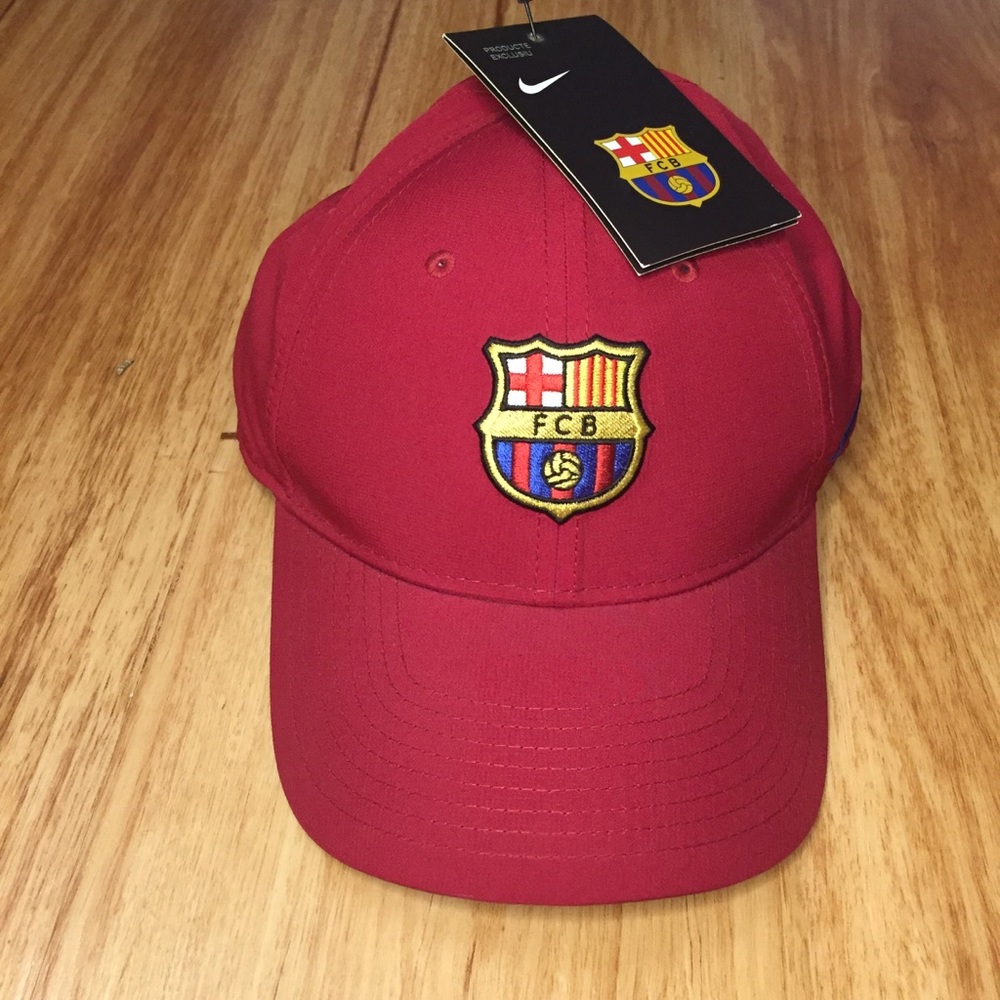 Barcelona soccer hat